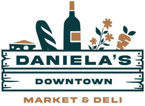 The logo for Daniela's Downtown Market & Deli located in Charleston, SC